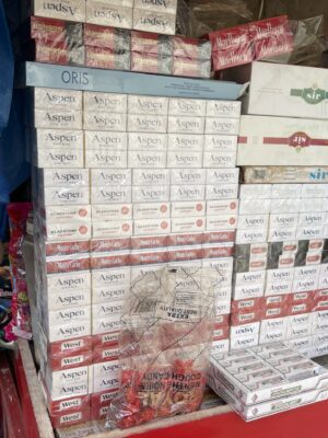 Cigarette Street Trading In Africa